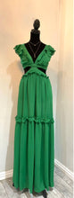 Load image into Gallery viewer, Green Tingz Maxi Dress