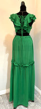 Load image into Gallery viewer, Green Tingz Maxi Dress