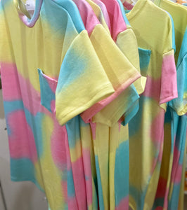 Tye Dye T-Shirt Dress